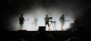 Trentemøller live - pic by JN Lightning 