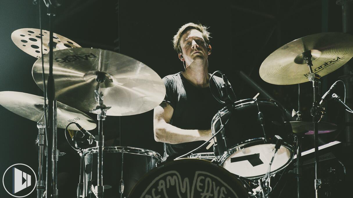 Silas Tinglef on drums