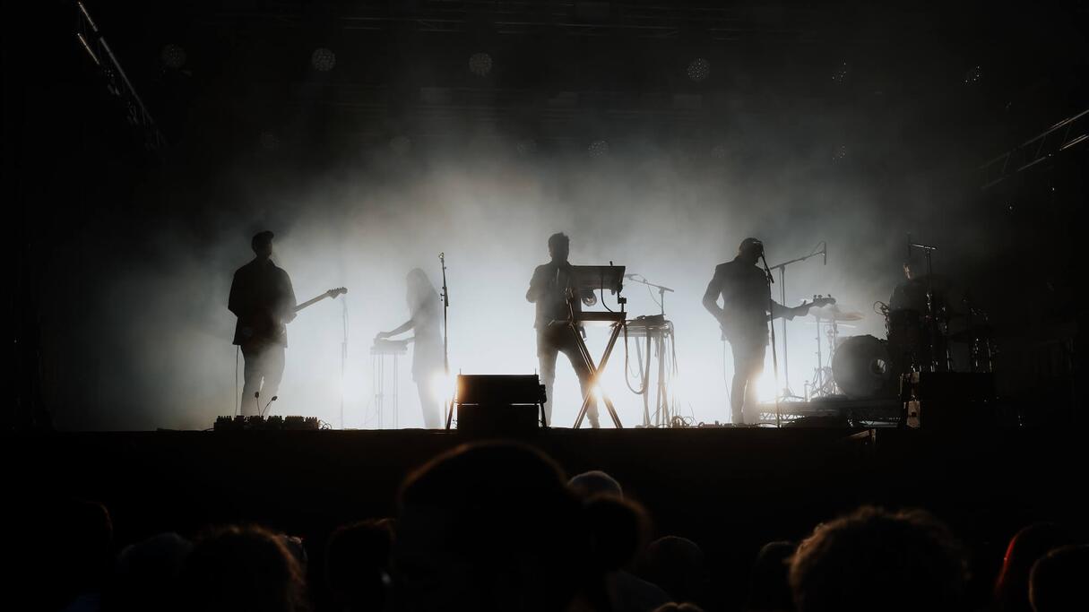 Trentemøller live - pic by JN Lightning 